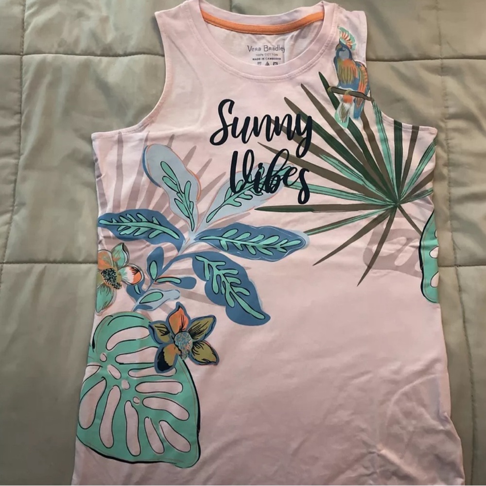 Vera Bradley pajama tank top